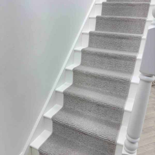 Quin Light Gray 41008-2121 Stair Runner