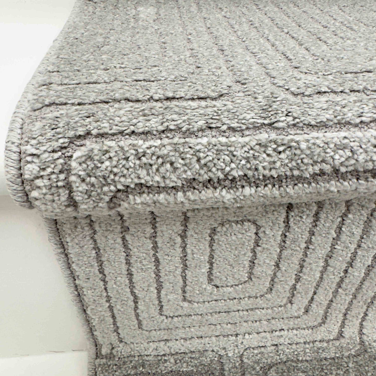 Quin Light Gray 41009-2121 Stair Runner