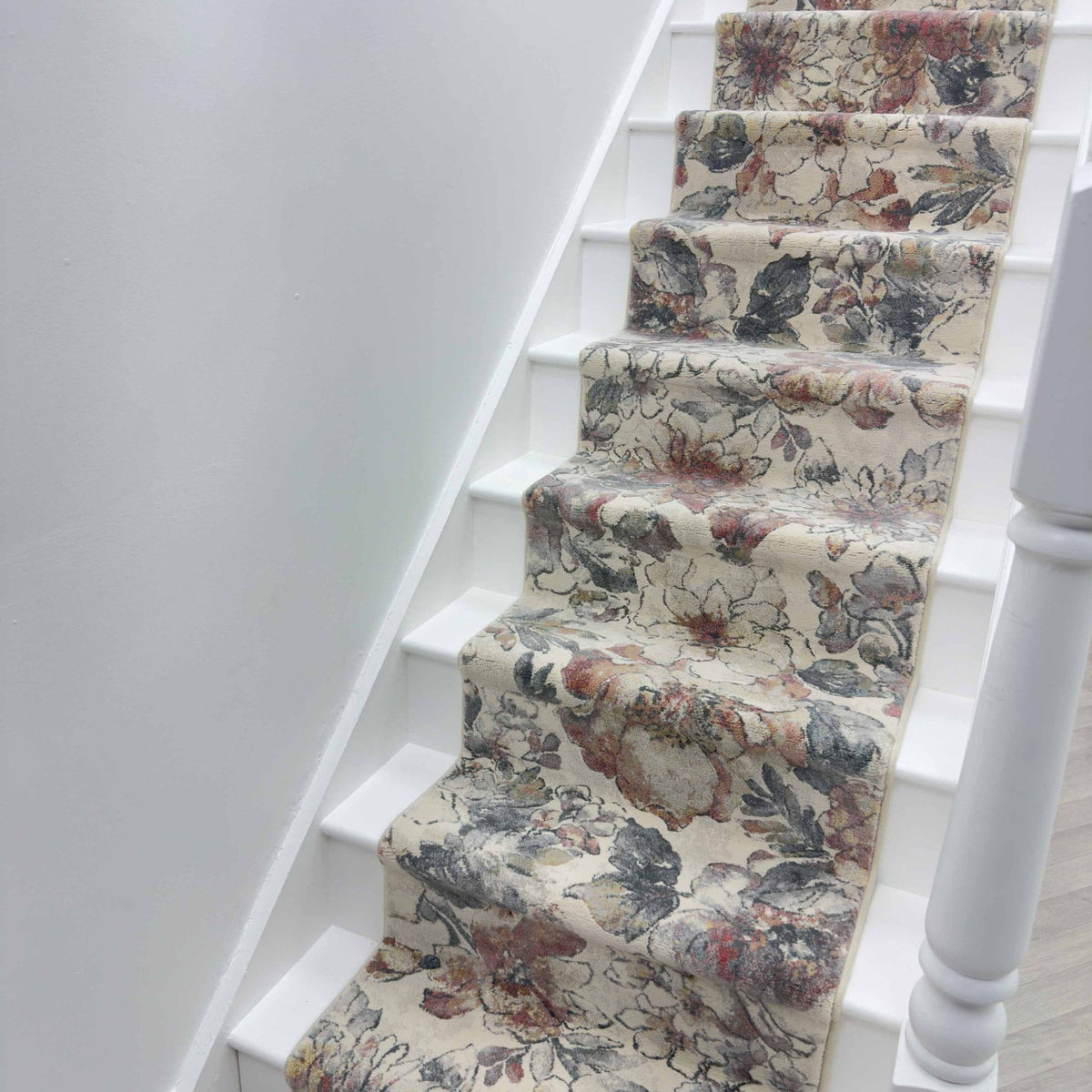Eclipse Cream/Multi 63528-6747 Stair Runner