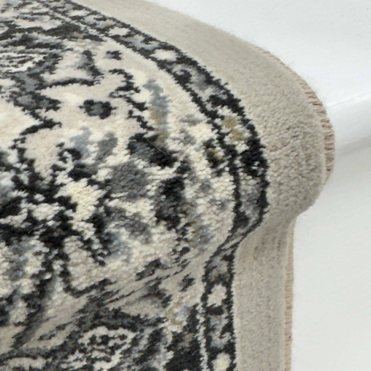 Ancient Garden Cream/Gray 57008-9696 Stair Runner