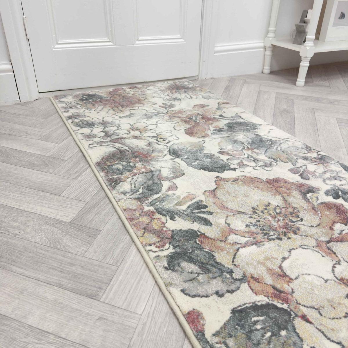 Eclipse Cream/Multi 63528-6747 Hall Runner