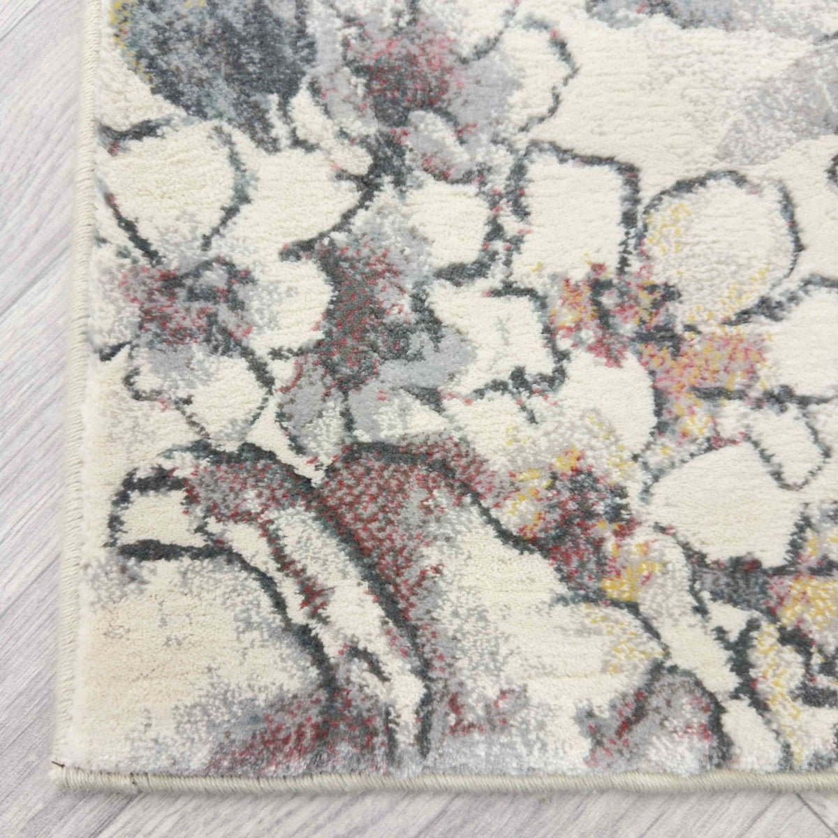 Eclipse Cream/Multi 63528-6747 Kitchen Runner