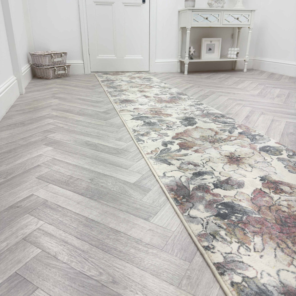 Eclipse Cream/Multi 63528-6747 Hall Runner