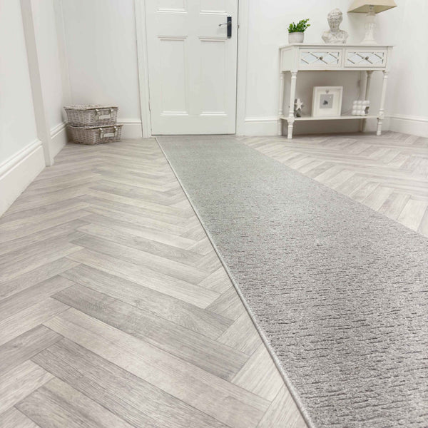 Quin Light Gray 41008-2121 Hall Runner