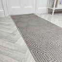 Quin Gray 41009-7121 Rug Runner - 1ft / 2ft 2in