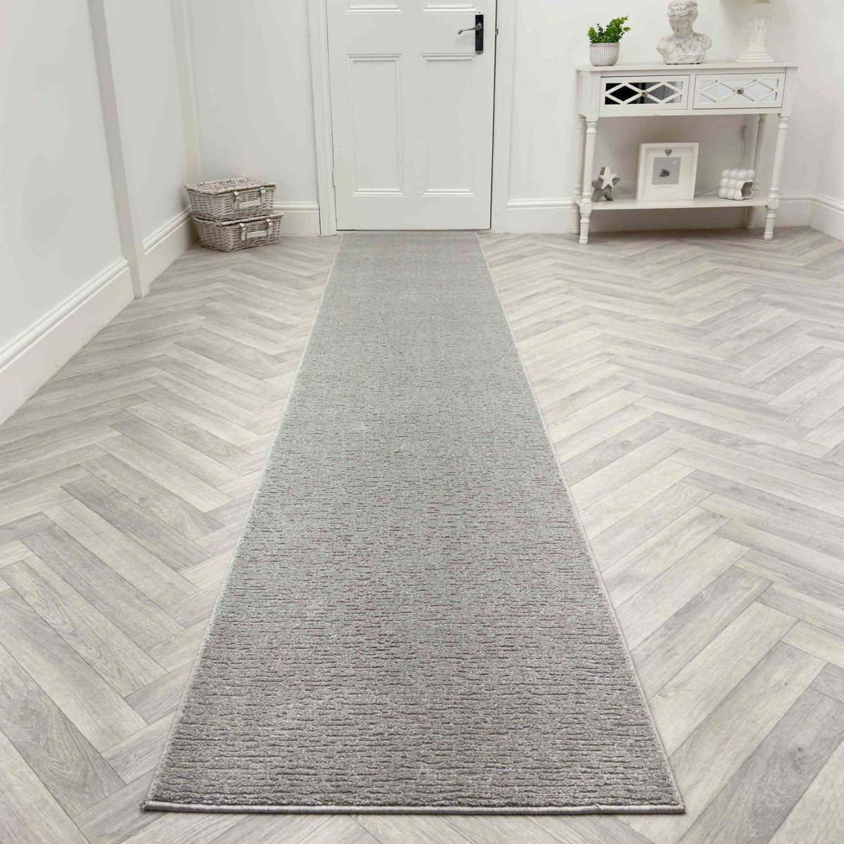 Quin Light Gray 41008-2121 Hall Runner
