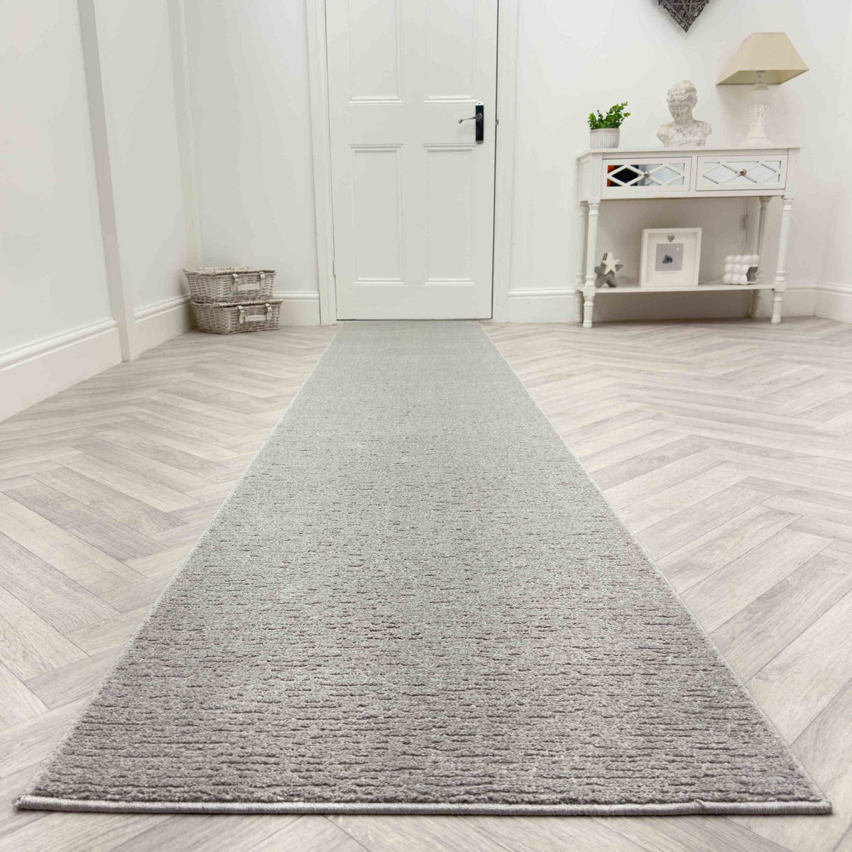 Quin Light Gray 41008-2121 Hall Runner