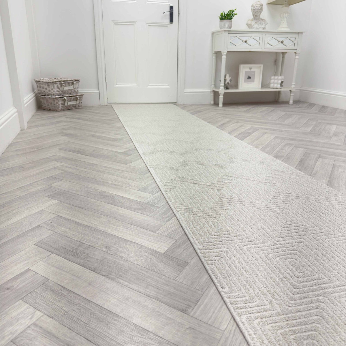 Quin Ivory 41009-6161 Hall Runner