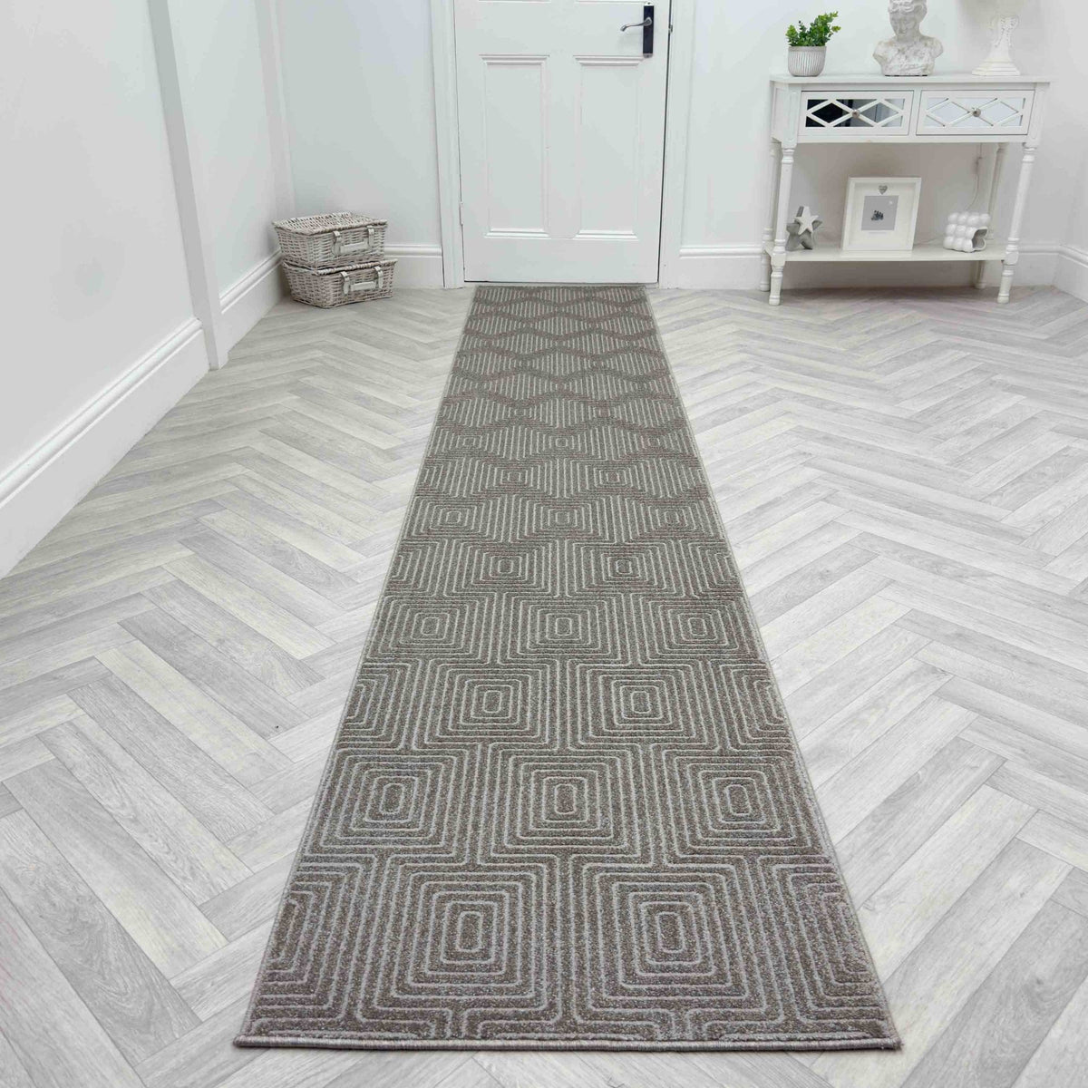 Quin Gray 41009-7121 Rug Runner