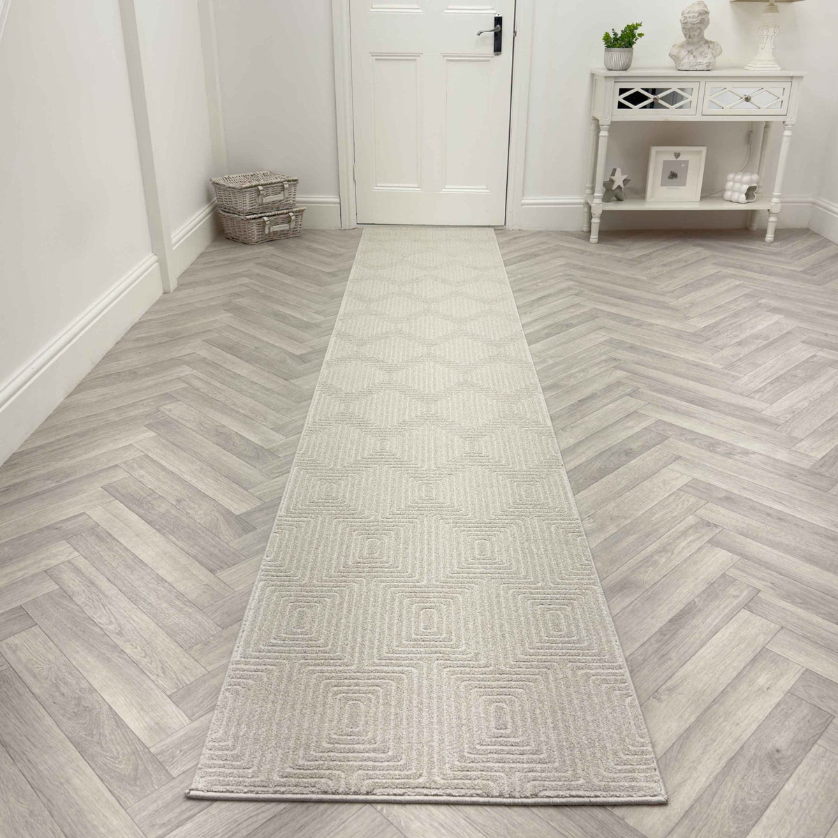 Quin Ivory 41009-6161 Hall Runner
