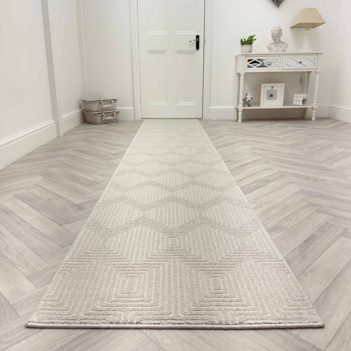 Quin Ivory 41009-6161 Hall Runner