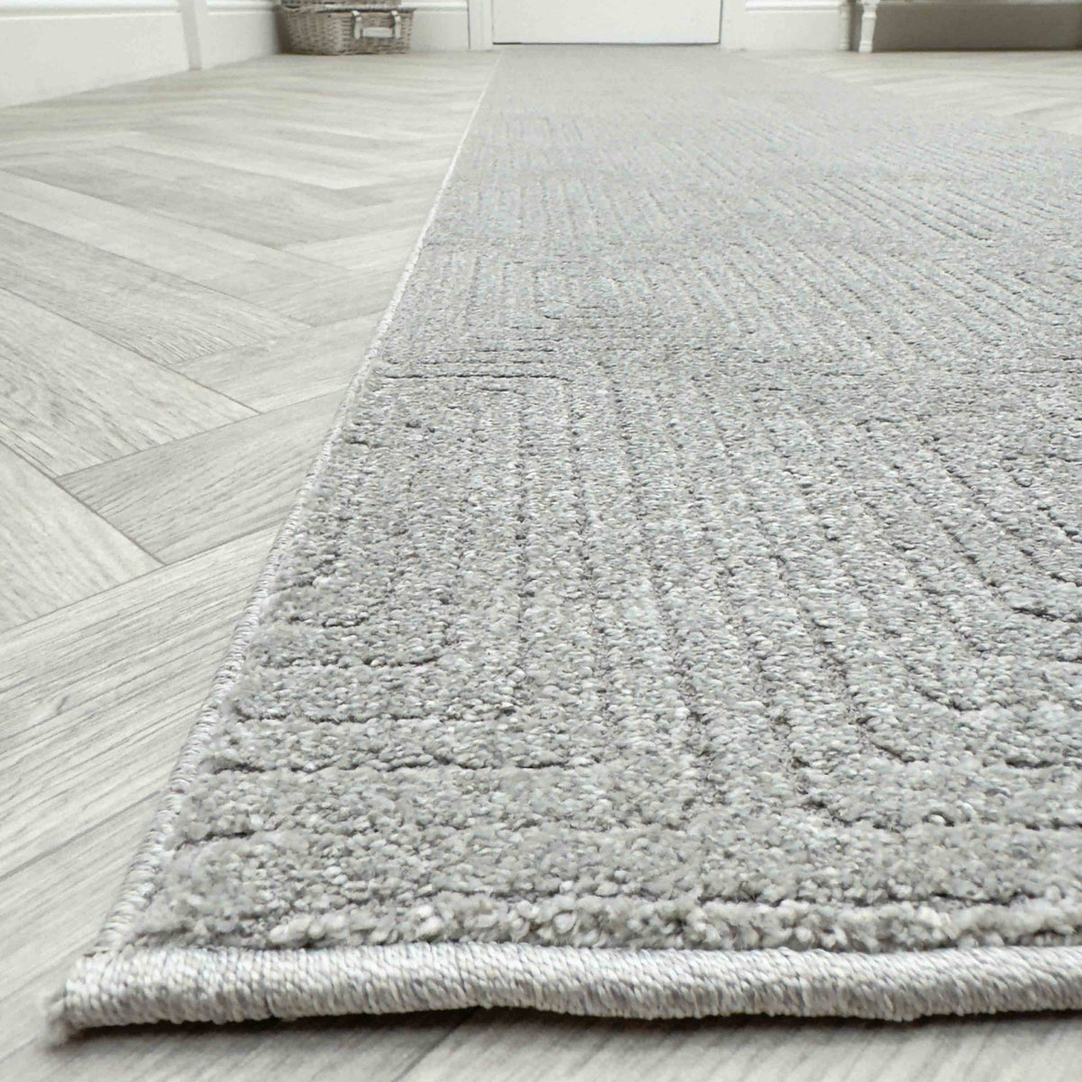 Quin Light Gray 41009-2121 Rug Runner