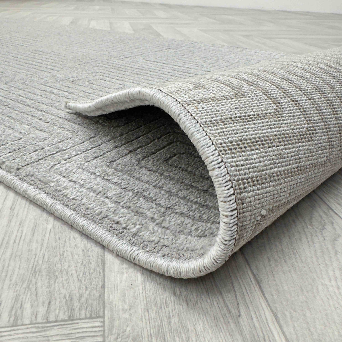 Quin Light Gray 41009-2121 Stair Runner