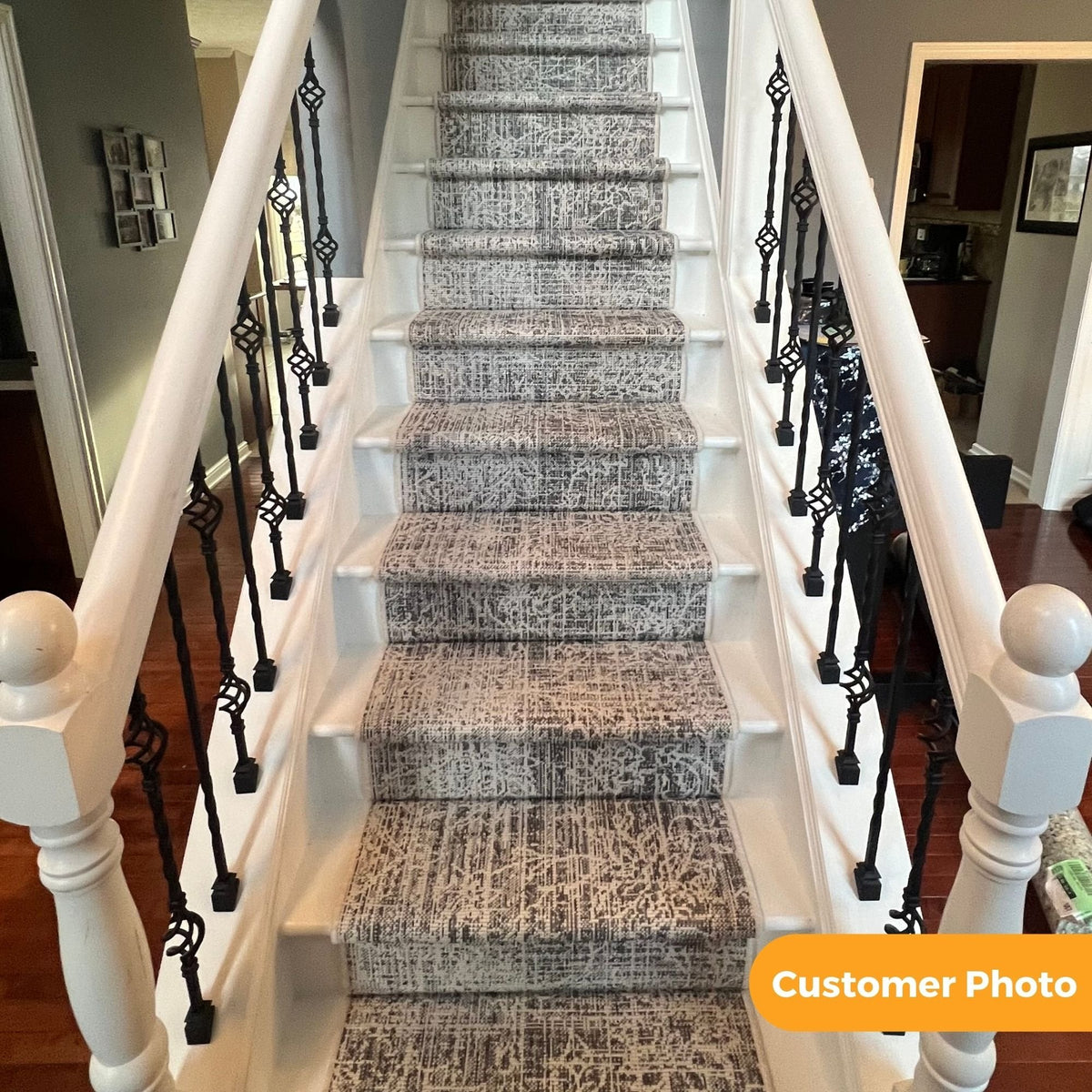 50 Shades Gray Stair Runner