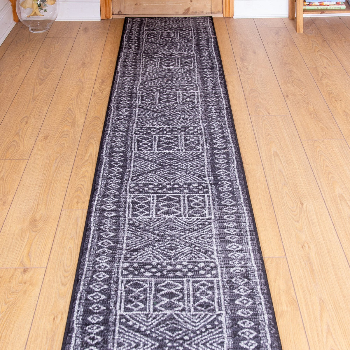 Afrikans Black  Hall Runner
