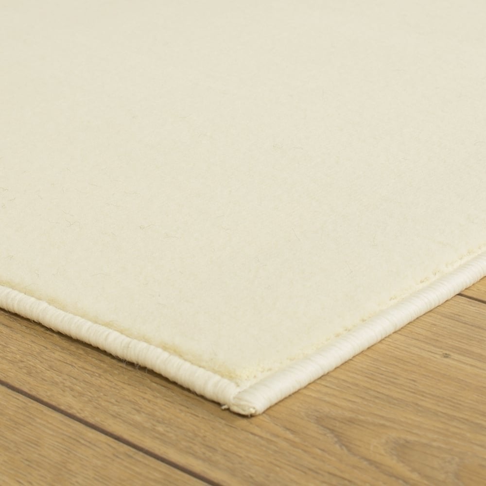 Plain Cream  Hall Runner