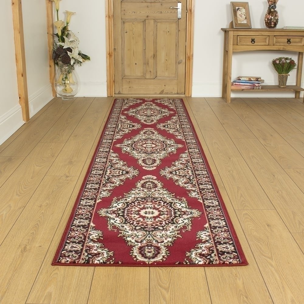 Turkesh Red  Hall Runner