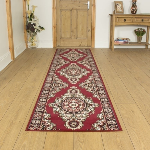 Turkesh Red  Hall Runner