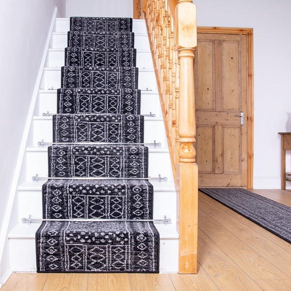 Afrikans Noir Tapis d’escalier