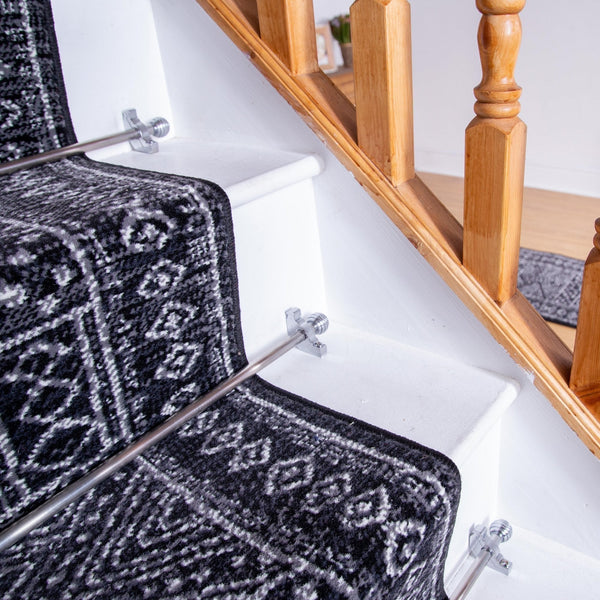Afrikans Noir Tapis d’escalier