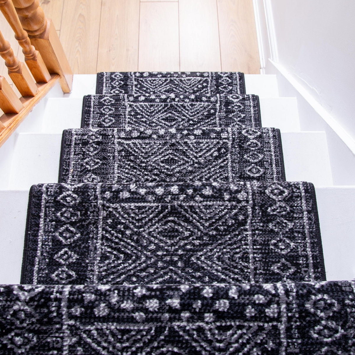 Afrikans Noir Tapis d’escalier