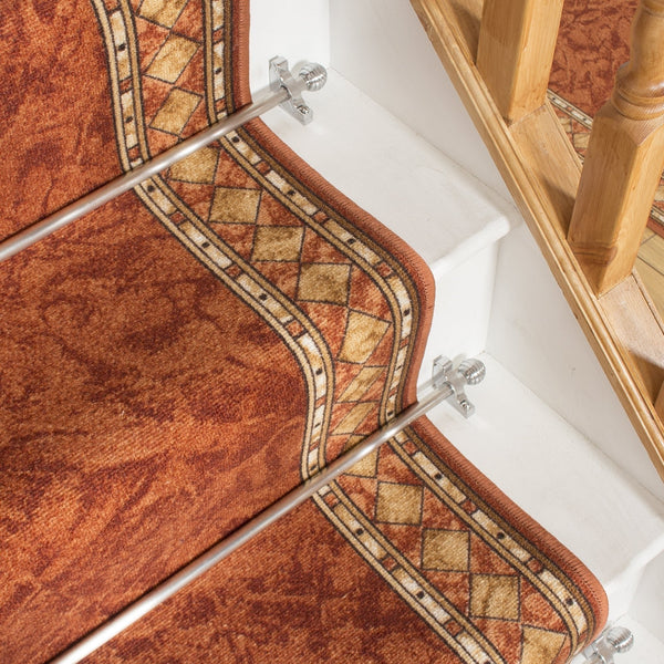 Cheops Terracotta Stair Runner