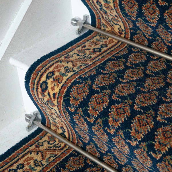 Elski Blue 250108 Stair Runner