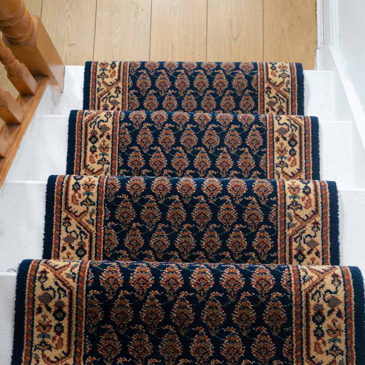 Elski Blue 250108 Stair Runner