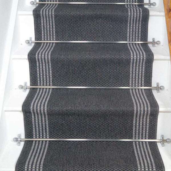 Natura Grey Stair Runner