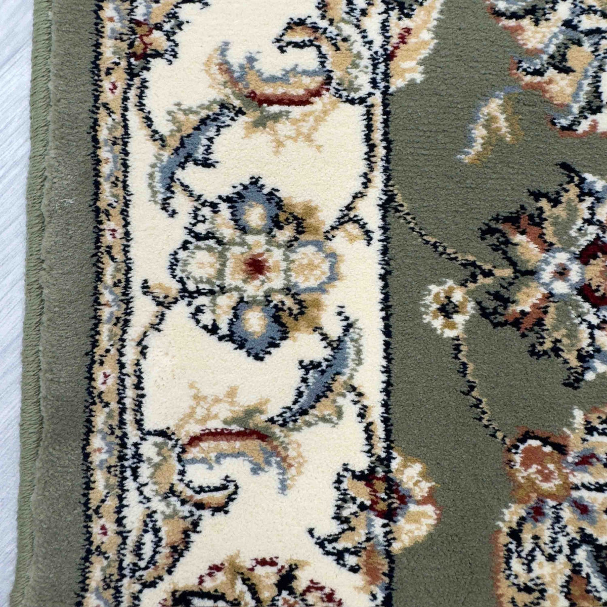 Ancient Garden Green/Ivory 57365-4464 Sample