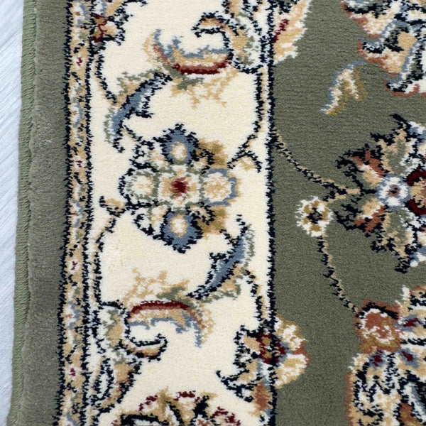 Ancient Garden Green/Ivory 57365-4464 Sample