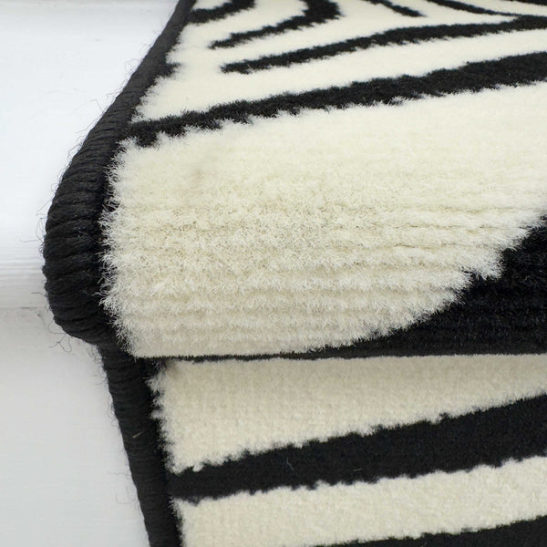 Zebra Print Stair Runner