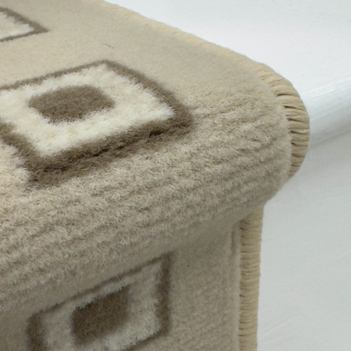 Caesar Beige Stair Runner