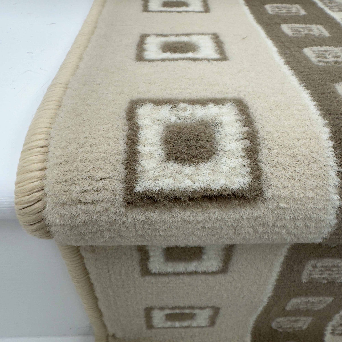 Caesar Beige Stair Runner