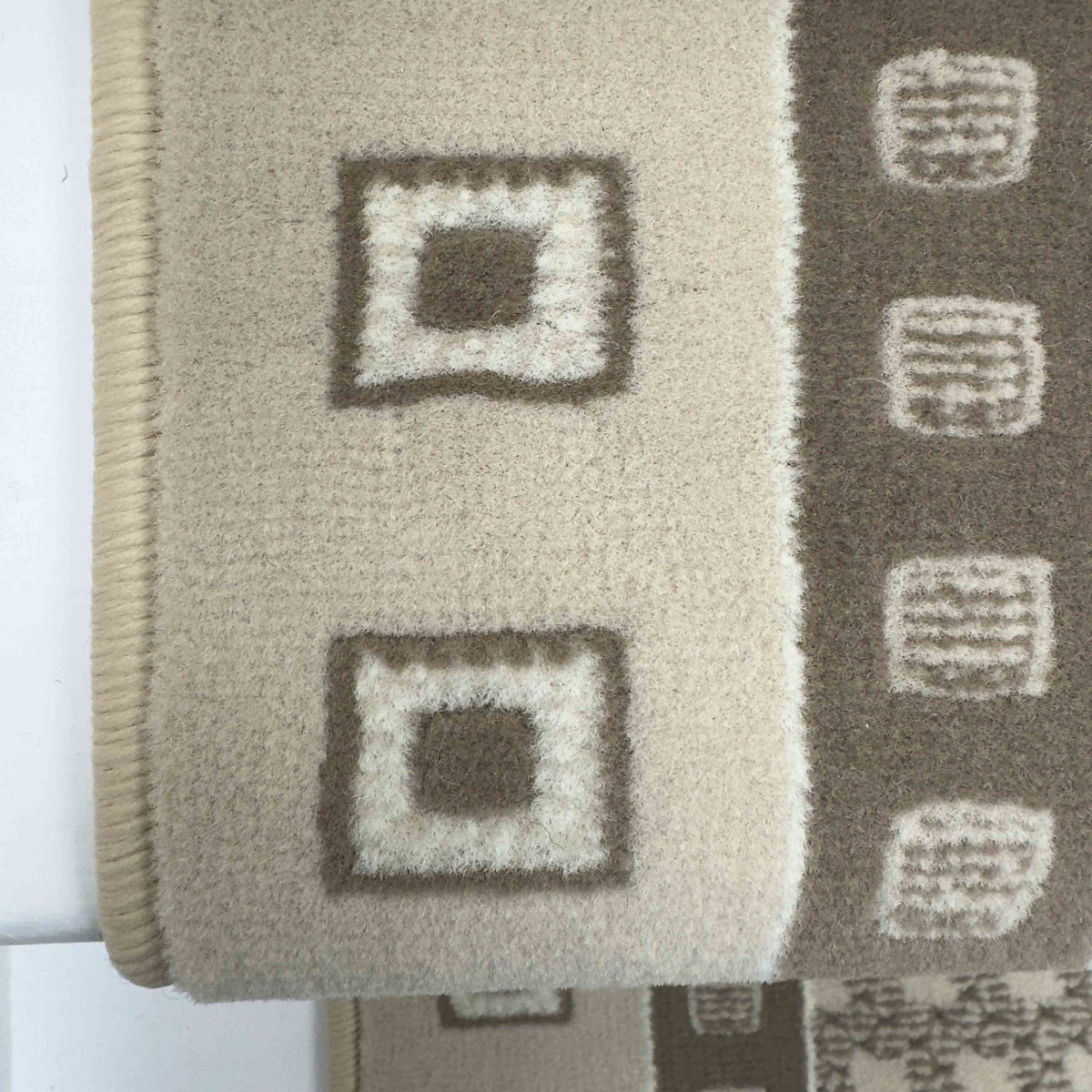 Caesar Beige Stair Runner