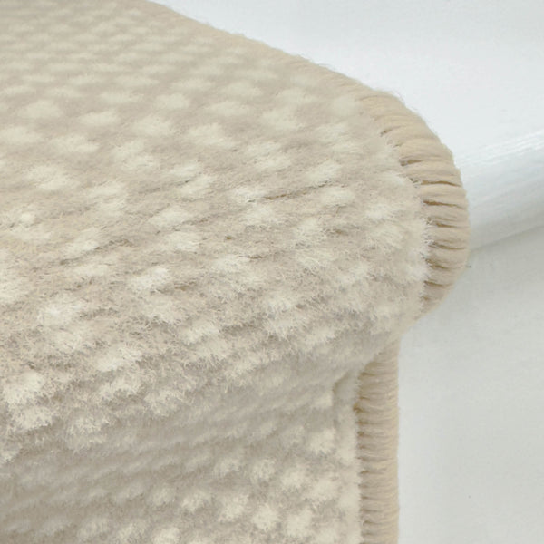 Hazy Beige Stair Runner