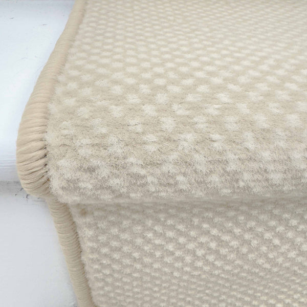 Hazy Beige Stair Runner