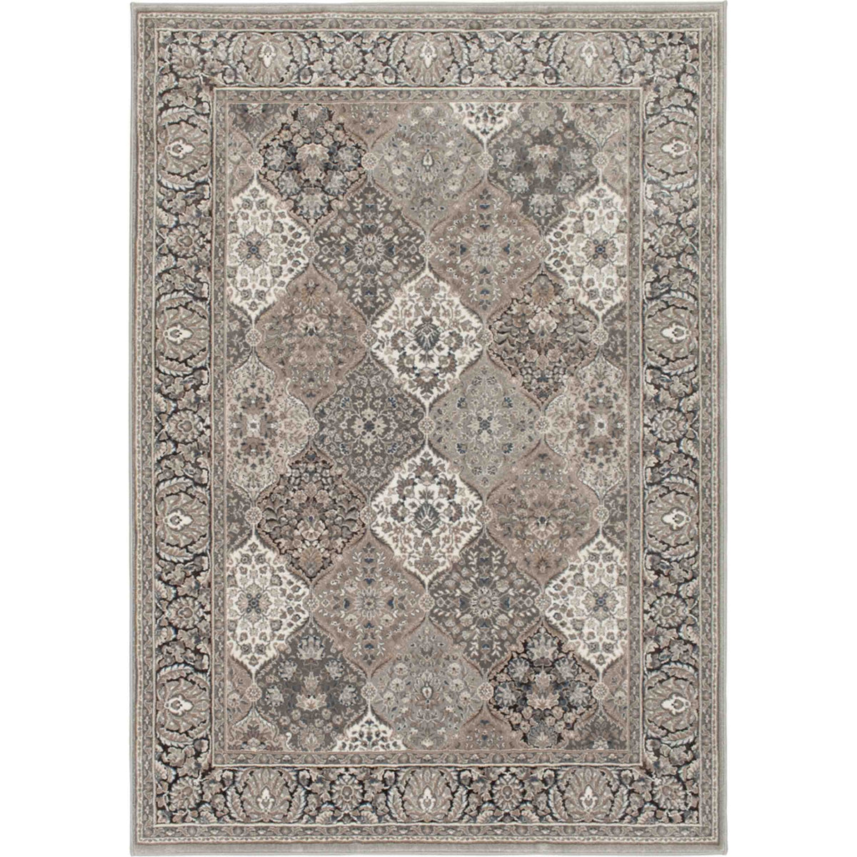 Clearwater Chalk Gunmetal Area Rug