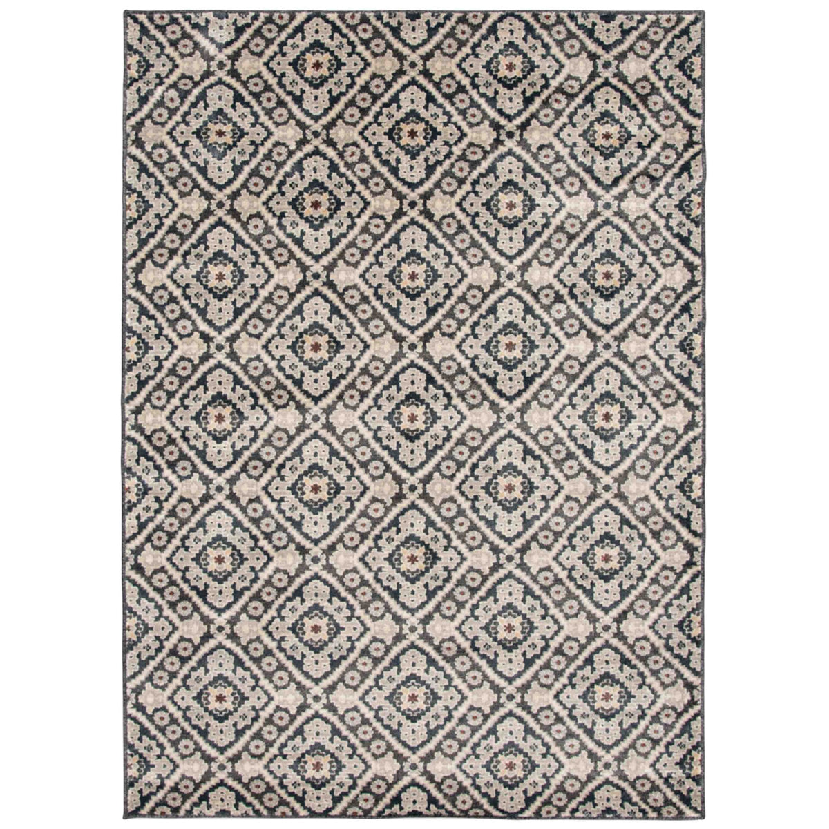 Montville Vintage Blue Latte Area Rug