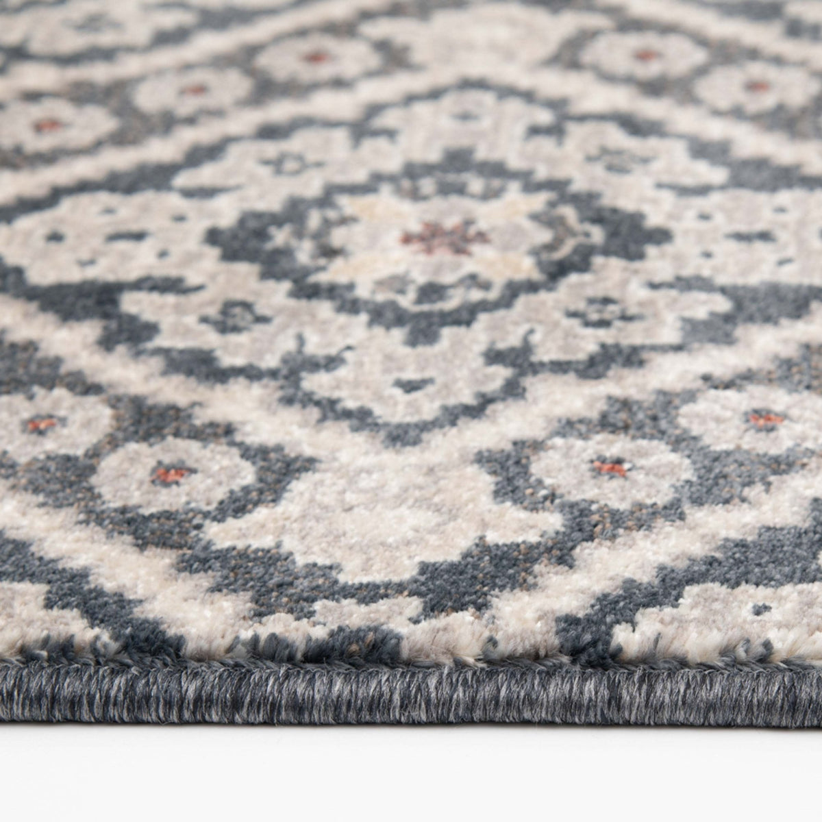 Montville Vintage Blue Latte Area Rug