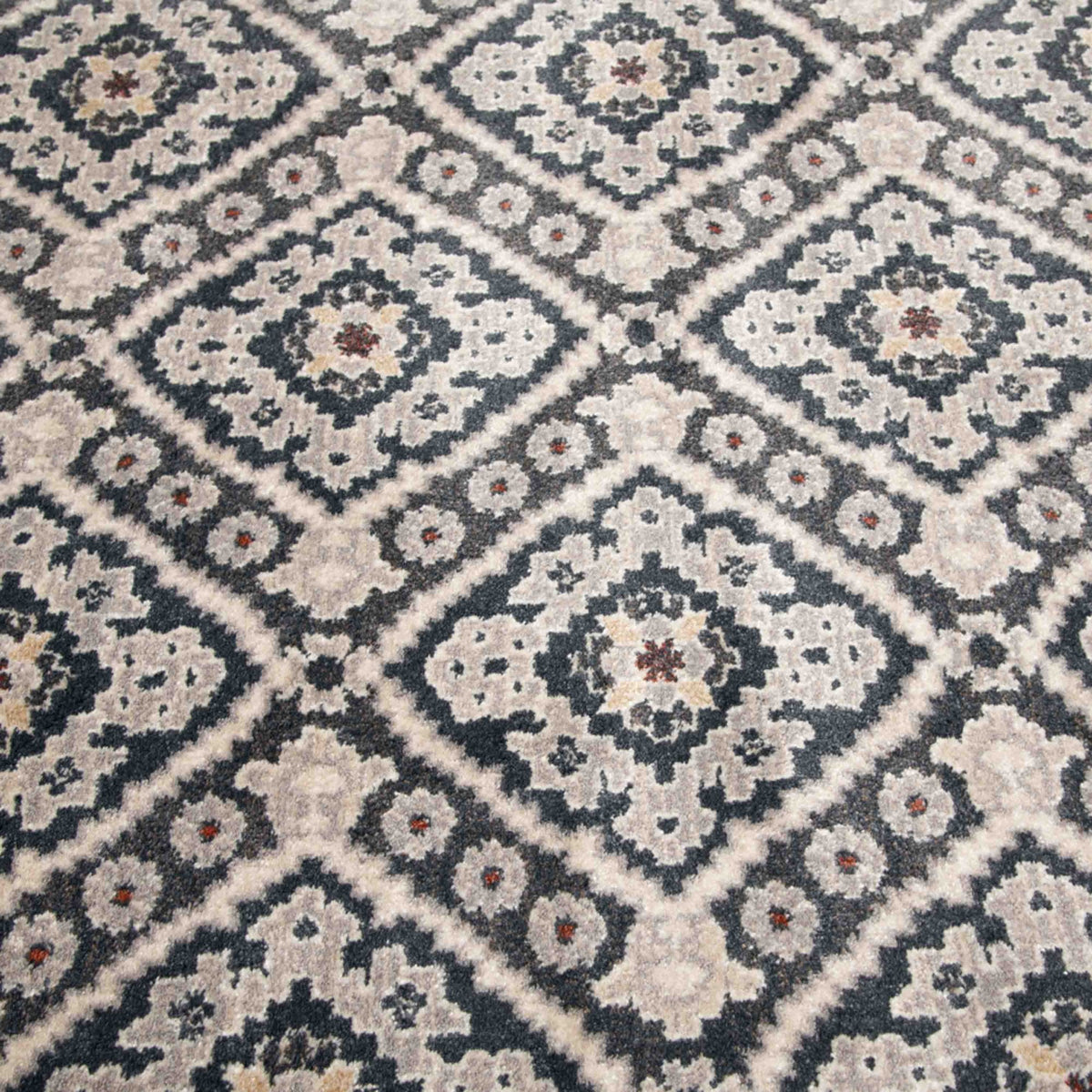 Montville Vintage Blue Latte Area Rug