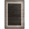 Heirloom Fleur De Lis Abbey Navajo White Area Rug