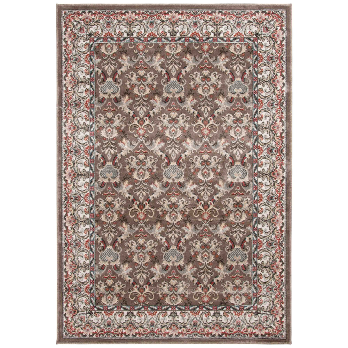 Heirloom Tan Navajo White Area Rug