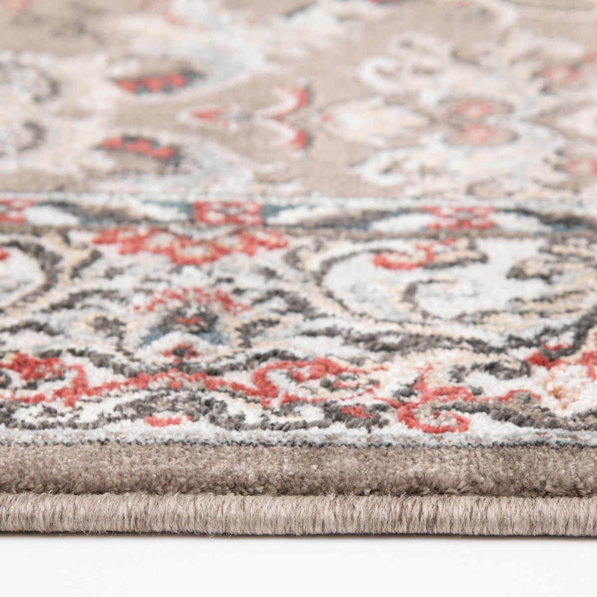 Heirloom Tan Navajo White Area Rug