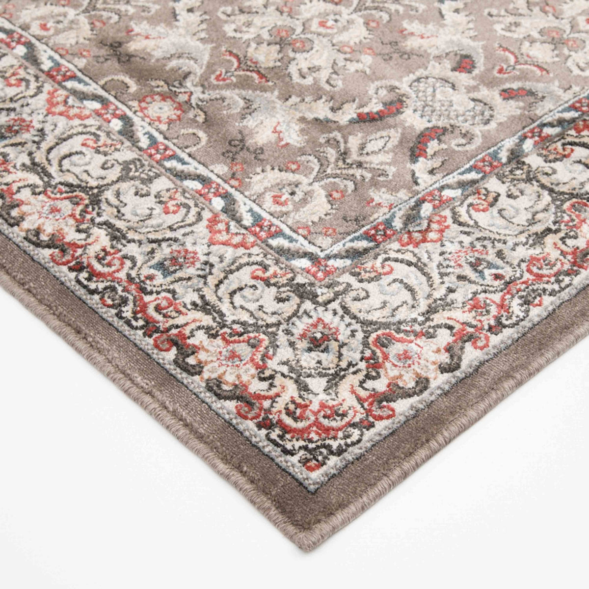 Heirloom Tan Navajo White Area Rug