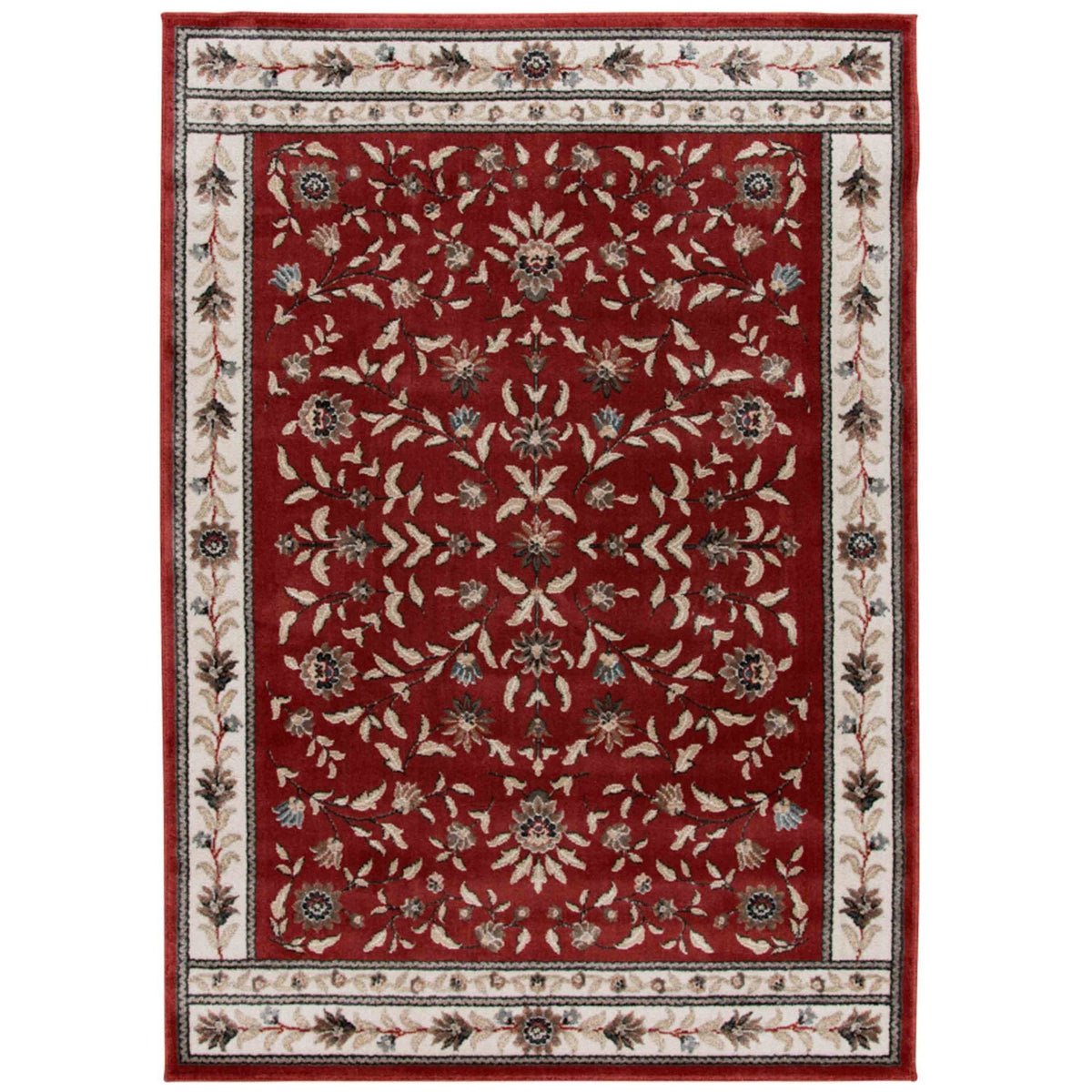 Heirloom Dorothea Cinnabar Navajo White Area Rug