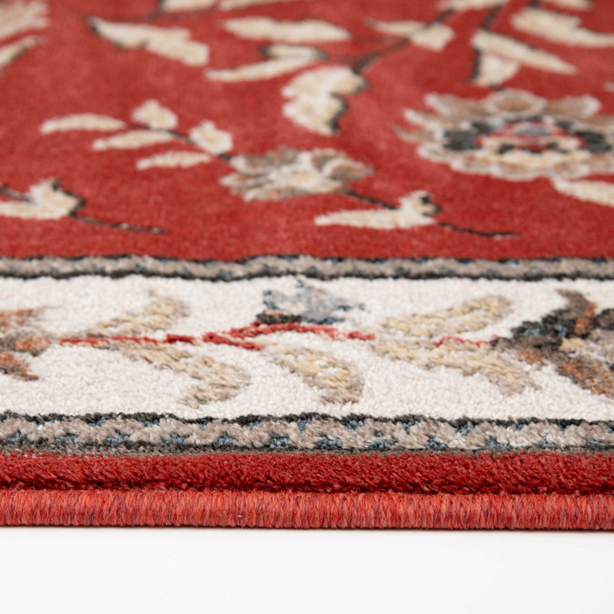 Heirloom Dorothea Cinnabar Navajo White Area Rug