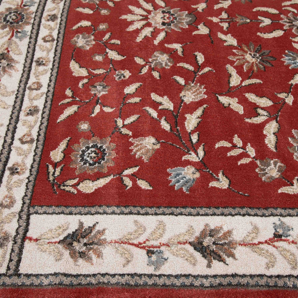 Heirloom Dorothea Cinnabar Navajo White Area Rug