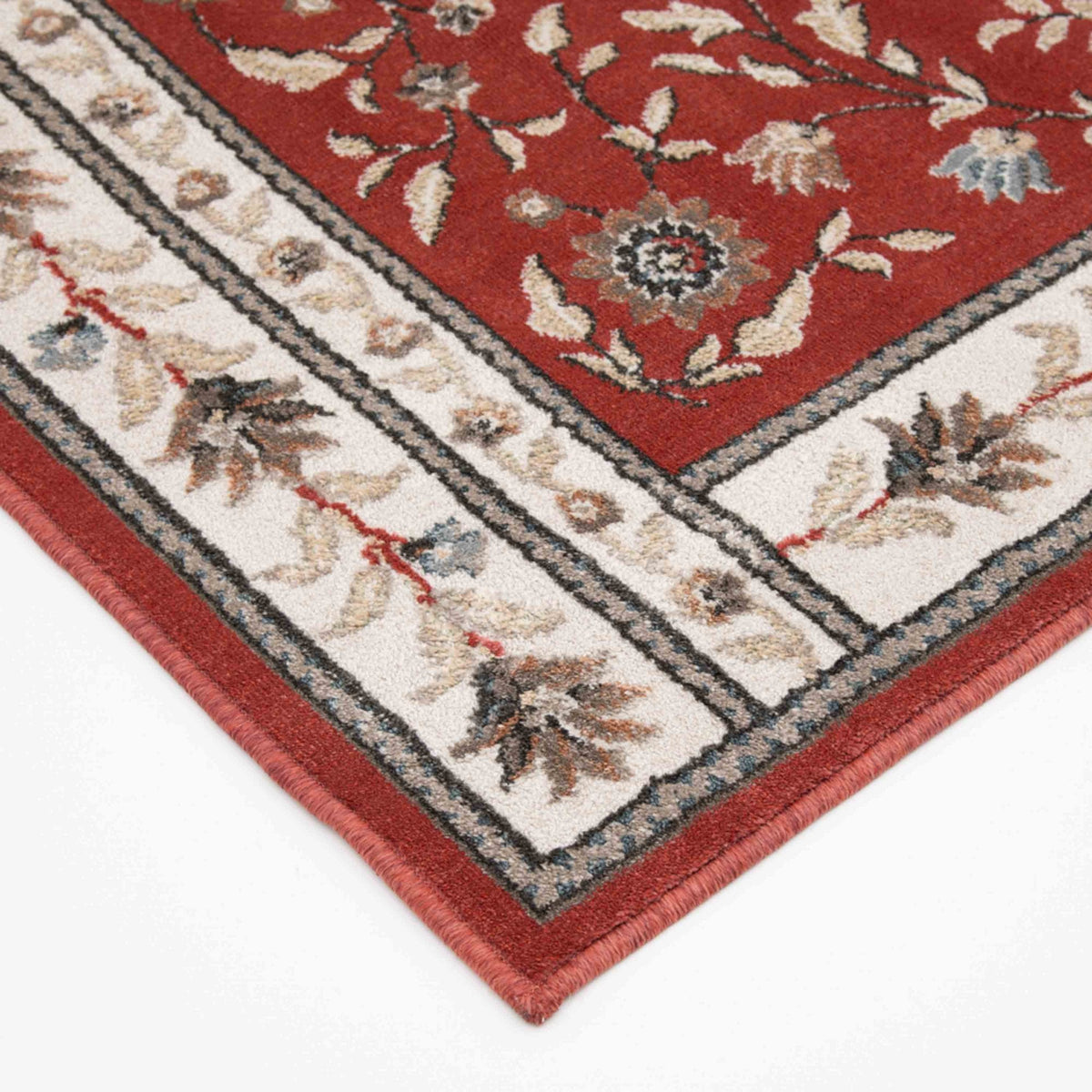 Heirloom Dorothea Cinnabar Navajo White Area Rug