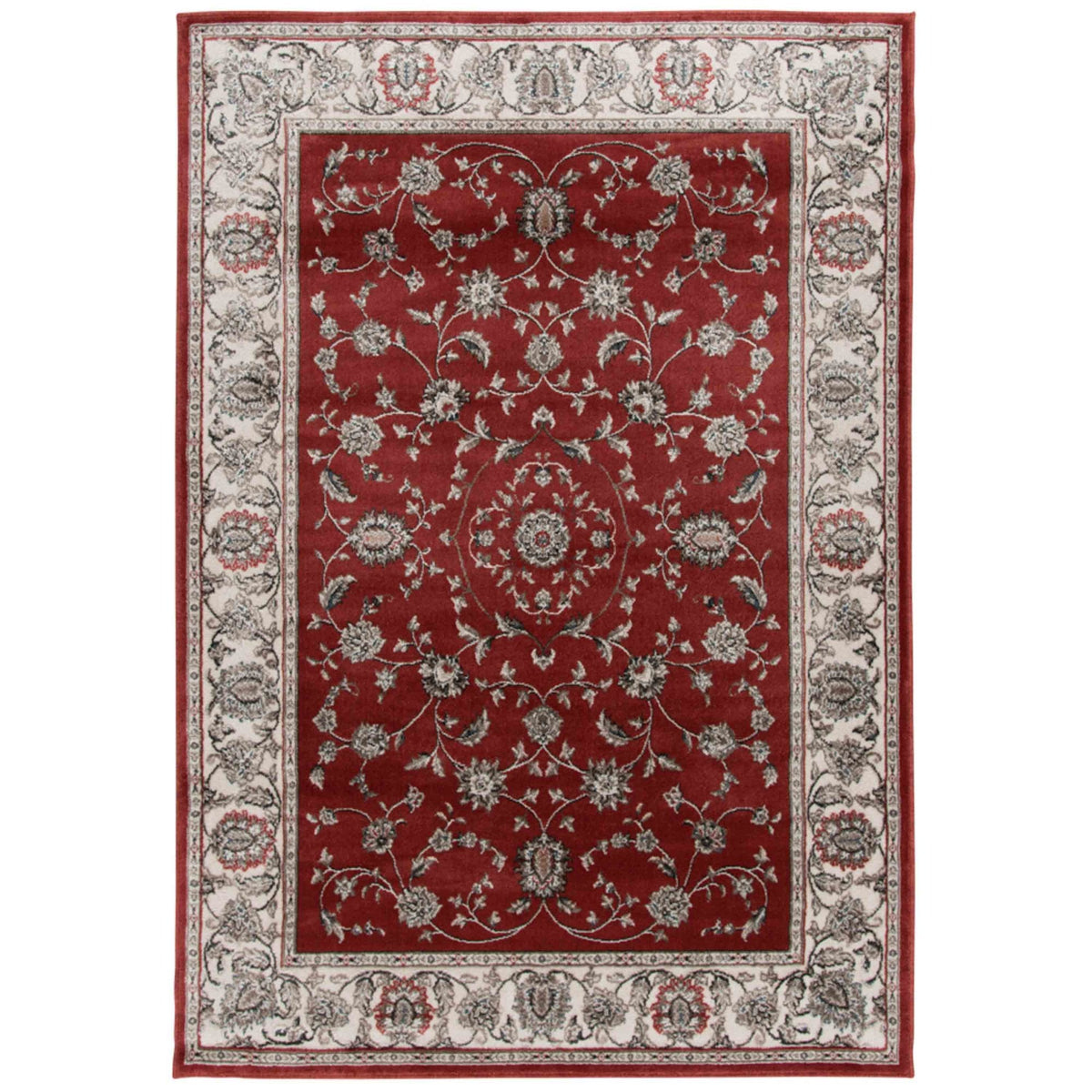 Heirloom Rockland Cinnabar Navajo White Area Rug